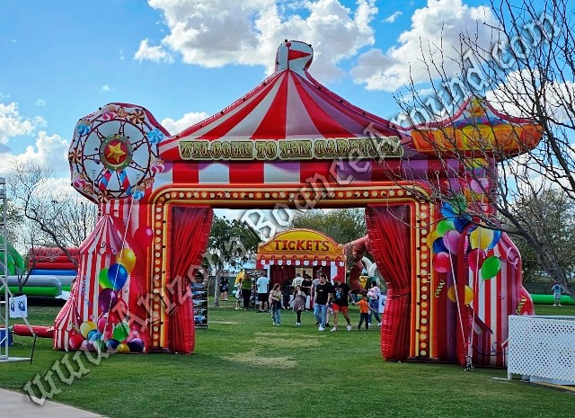 Carnival Arch Entryway Prop Rental Phoenix Arizona